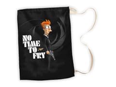 "No Time To Fry" Large Laundry Bag