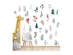 Flower Wall Decals wildflowe Themed Wall Stickers 