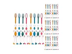newrichbee 32 Pack Kids Toothbrush Set