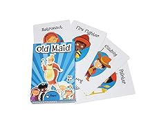 Regal Games Old Maid Card Games for Kids Ages 4 5 6 7 8+