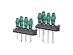 Wera WER05105630001 Kraftform 14Pc PH PZ TORX