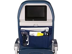 Airplane Tray Organizer 4 Storage Pockets
