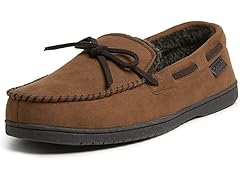 Dearfoams Men's Moccasin Slippers