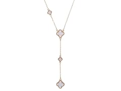Multi Clover Drop Necklace