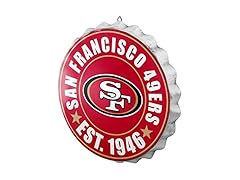 SAN FRANCISCO 49ERS Wall Bottle Cap Sign