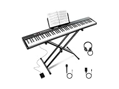 VEIYOUMO 88 Key SEMI-Weighted Piano