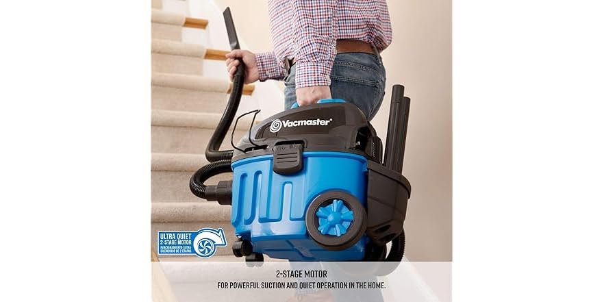 Vacmaster Wet/Dry Floor Vacuum