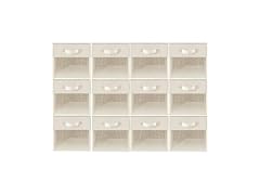 12 Pack Storage Cubes & Organizer Bins Beige