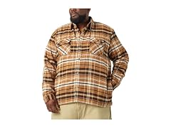 Dickies Men (XL) Sherpa Lined Flannel Shirt Jacket