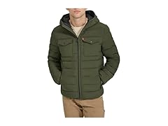 Levis Mens 2-Pocket Quilted Puffer (M)