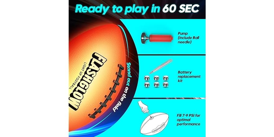 Brolex Light Up Football