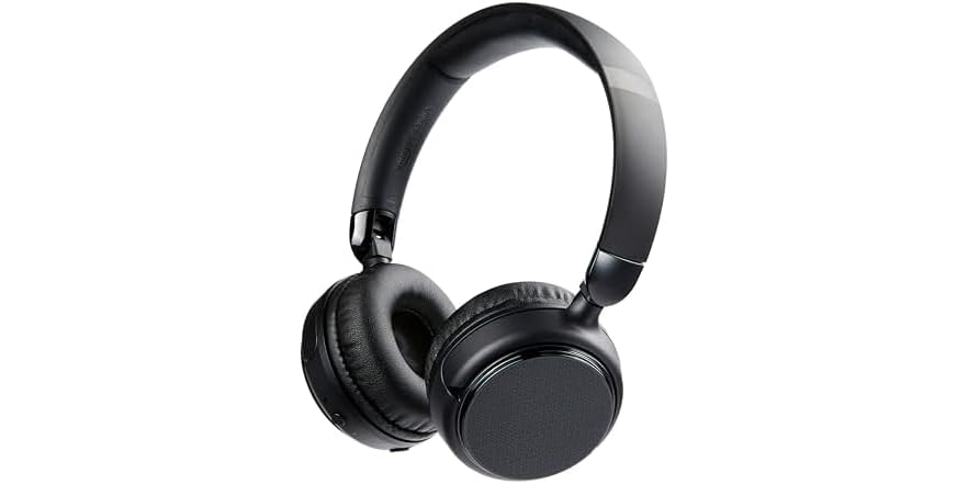 Amazon Basics Wireless Bluetooth Headphones with Microphone
