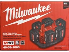 Milwaukee 48-59-1806 M18 Six Pack Sequential Charger