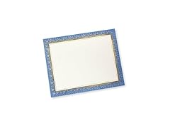 Gartner Studios Blue and Gold Foil Certificate Paper