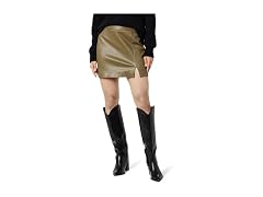 The Drop Aiden Vegan Leather A-line Mini