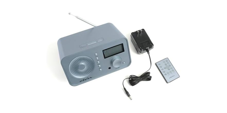 Eton Sound 100 AM/FM Clock Radio with Remote Control