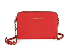 Jet Set Large Crossbody Bag - Red