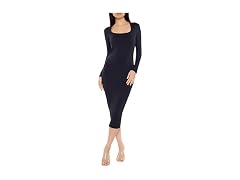 Forever 21 Women (S) Contour Sculpt Midi Dress