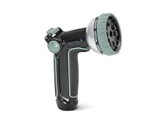Amazon Basics 10 Spray Patterns Garden Hose Nozzle