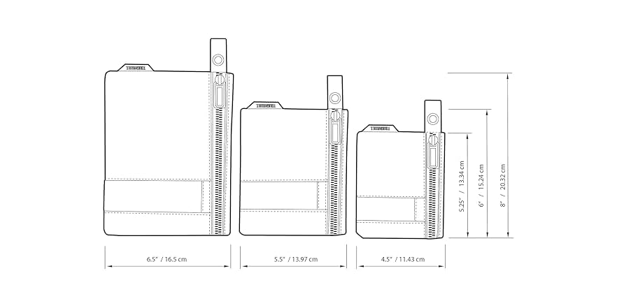 Toughbuilt TB-193E 3 Pack Fastener Bags