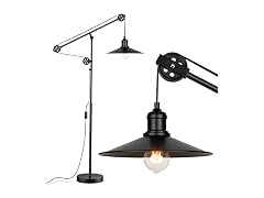 Adjustable Industrial Floor Lamp