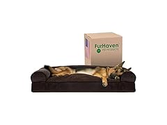 Furhaven Pillow Dog Bed for Large Dogs