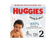 Huggies Snug and Dry Giga Diaper Size 2 116ct