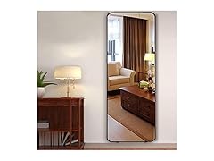 NeuType Round Corners Full Length Mirror