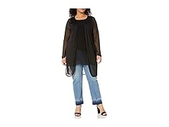 Star Vixen Black Cardigan (2X)