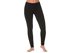 Bottoms Up Fleece Lined Leggings, Black