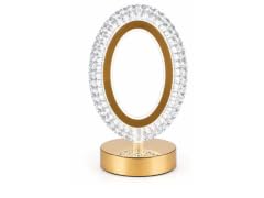 Rechargeable LED Acrylic Crystal Oval Touch Light