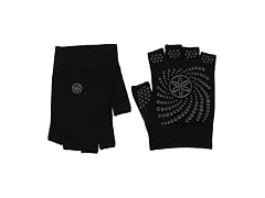 Gaiam Wb Super Grippy Yoga Gloves One All 1each