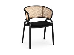 Leisuremod EC20BL Ervilla Dining Chairs