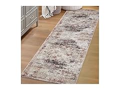 Superior Medallion Washable Rug Canary Collection