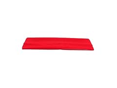 Trimweaver 10-Piece Lycra Stretch Fabric Headbands for Craft, 40mm, Red