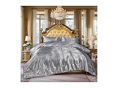 Bedding_Dreamer Jacquard Queen Comforter