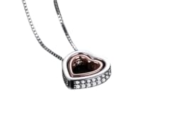 Double Heart Necklace