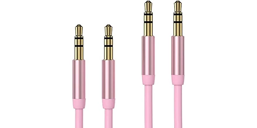 TALK WORKS Aux Cable 3.5mm Audio Cord