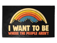 Where the People Aren't 3' x 2' Rug