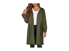ELESOL (XXL) Womens Raincoats Waterproof Coats
