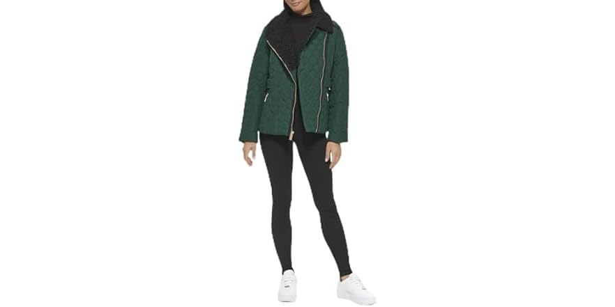 GUESS Damen Steppjacke Leicht – Übergangsjacke Kurz & Stylisch