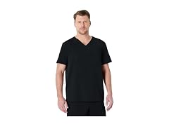 Amazon Basics Men Scrubs V-neck Top