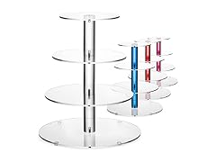 4-Tier Acrylic Cupcake Stand For 36 Cupcakes