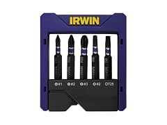 Irwin 1866976 5 Pc Power Bit Set
