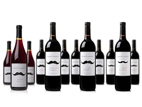 Mustache Vineyards Mixed Red Case
