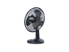 BLACK+DECKER BFDT12SB 12 in. Table Fan - Black