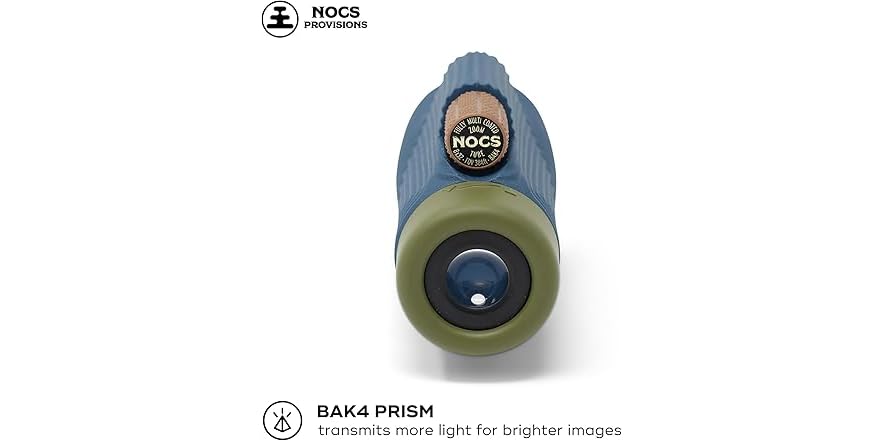 Nocs Provisions Zoom Tube 8x32 Monocular, 8X Magnification T (Open Box)