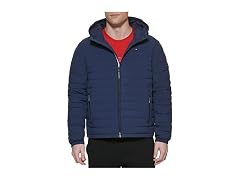 Tommy Hilfiger Men (XL) Stretch Poly Hooded Jacket