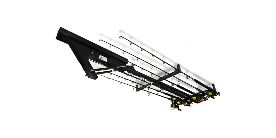 Retracting Rack System Retract-A-Rack Mounted Storage Unit