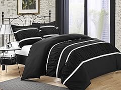 Betsy 3-Piece Ruffled Duvet Cover Set